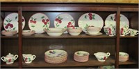 Blue Ridge Southern Potteries Crab Apple Dishes