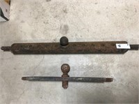 (2) Tractor Tool Bar Hitches