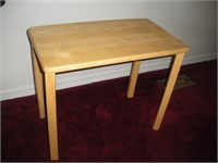Wood End Table 24 x 14 x 21