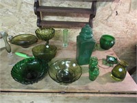 Green Glass Lot
