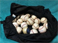 Bag baseballs
