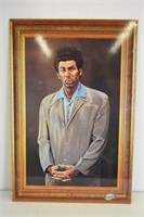 PICTURE OF KRAMER FROM SEINFELD - 24" X 35.25"