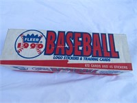 1990 Fleer Baseball Logo Stickers & Trading Cards