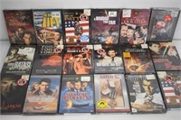 18 DVD'S - ACTION - SEALED