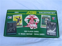 1991 Score Collector Set Baseball Player Cards