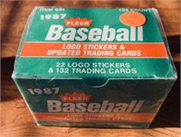 Factory Sealed 1987 Fleer Baseball Update Set