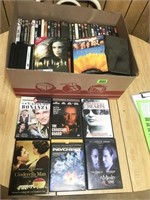 assorted dvd's