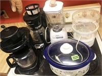 kitchenware lot: small appliances