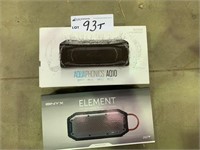 2 Onyx Element & Aqua Phones Bluetooth Speakers