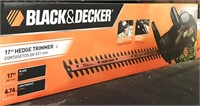 Black & Decker 17" hedge trimmer