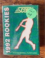1992 Score Rookies Baseball Set