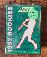 1992 Score Rookies Baseball Set