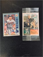 2 Cal Ripken Jr. Cards -1 Barry Larkin