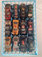 12 Vintage NASCAR diecast cars