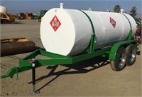 Custom 1000 Gallon Dual Axle Fuel Wagon