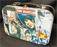 Beatles lunchbox+Record player+Record rack