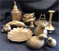 Brass figurines & knickknacks