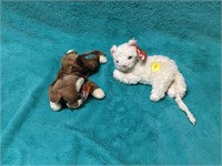 2 - TY beanie babies with tags
