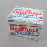 Logo Stickers & Updated Trading Cards - Fleer 1988