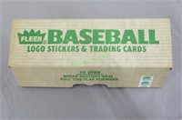 Baseball Cards - Fleer - 1988 + Logo Stickers