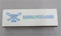 Baseball Cards - Donruss - 1988- Puzzle & Cards