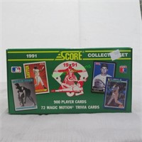 Baseball Cards - Score-1991 Collector Set