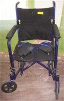 Folding Wheelchair with Footrest