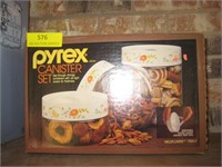 Pyrex Wildflower Canister Set