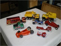 Toy Trucks and Cars