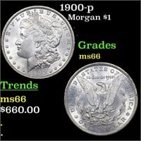 ***Auction Highlight*** 1900-p Morgan Dollar $1 Gr