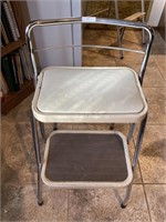 Step stool seat