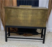 Decorative Metal Couch Side Box And Stand