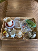 Box marbles/glassware