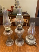 3 Oil lamps