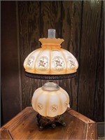 Vintage table lamp/matches lots 167&169