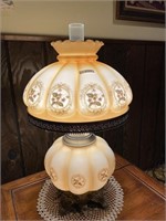 Vintage table lamp/matches lots 165&167