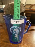 Little Shirley Temple pitcher