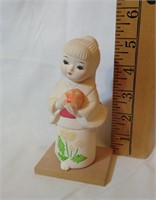 Japanese Clay Hakata Figure