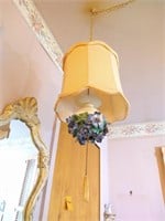 Capodimonte style hanging lamp