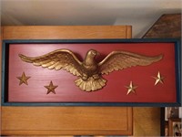 Wood framed Eagle