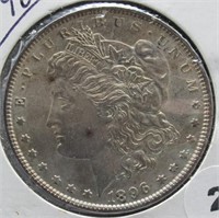 1896 Morgan Silver Dollar.