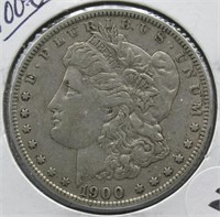 1900-O Morgan Silver Dollar.