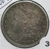 1900-O Morgan Silver Dollar.