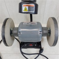 Central Machinery 8" Bench Grinder with Light