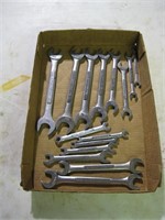 15pc Double Craftsman Open End Wrenches