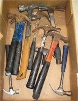 9 Assorted Hammers