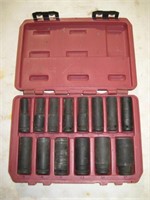 Northern 1/2in Impact Sockets 10mm to 27mm