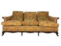 Louis XV Style Upholstered Sofa
