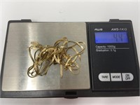 14k Gold Scrap Necklaces 4.4 grams