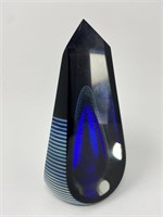 Steve Correia Signed Art Glass Obelisk 164/250